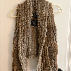 Marc By Marc Jacobs Natural Fur Vest